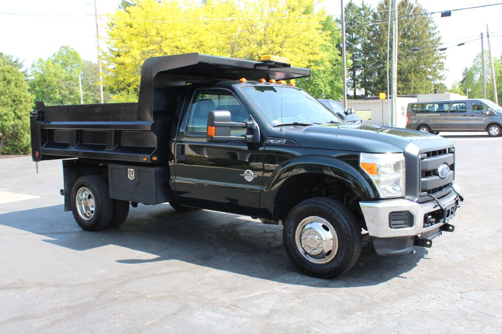 USED 2013 FORD F350 DRW DUMP 4x4 DRW DUMP TRUCK FOR SALE in Wooster ...