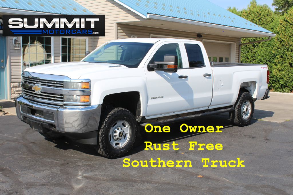 USED 2015 CHEVROLET 2500 WT LB 4x4 WORK TRUCK LB DURAMAX FOR SALE in Wooster, Ohio Summit
