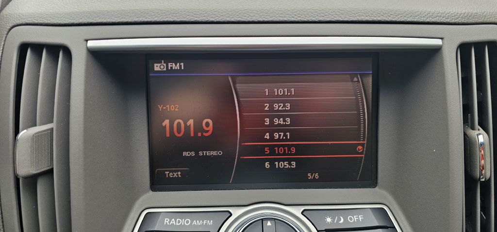 INFINITI G25 2012 INFINITI G25 JN1DV6AP4CM701335