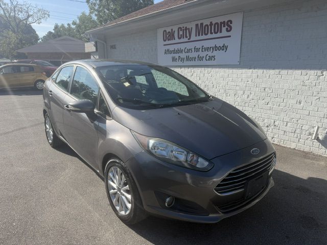Gray 2014 Ford Fiesta Sedan Front-Wheel Drive Automatic