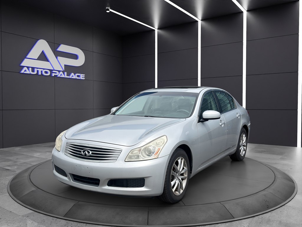 Silver 2007 INFINITI G35 x Sedan AWD Sedan All-Wheel Drive Automatic