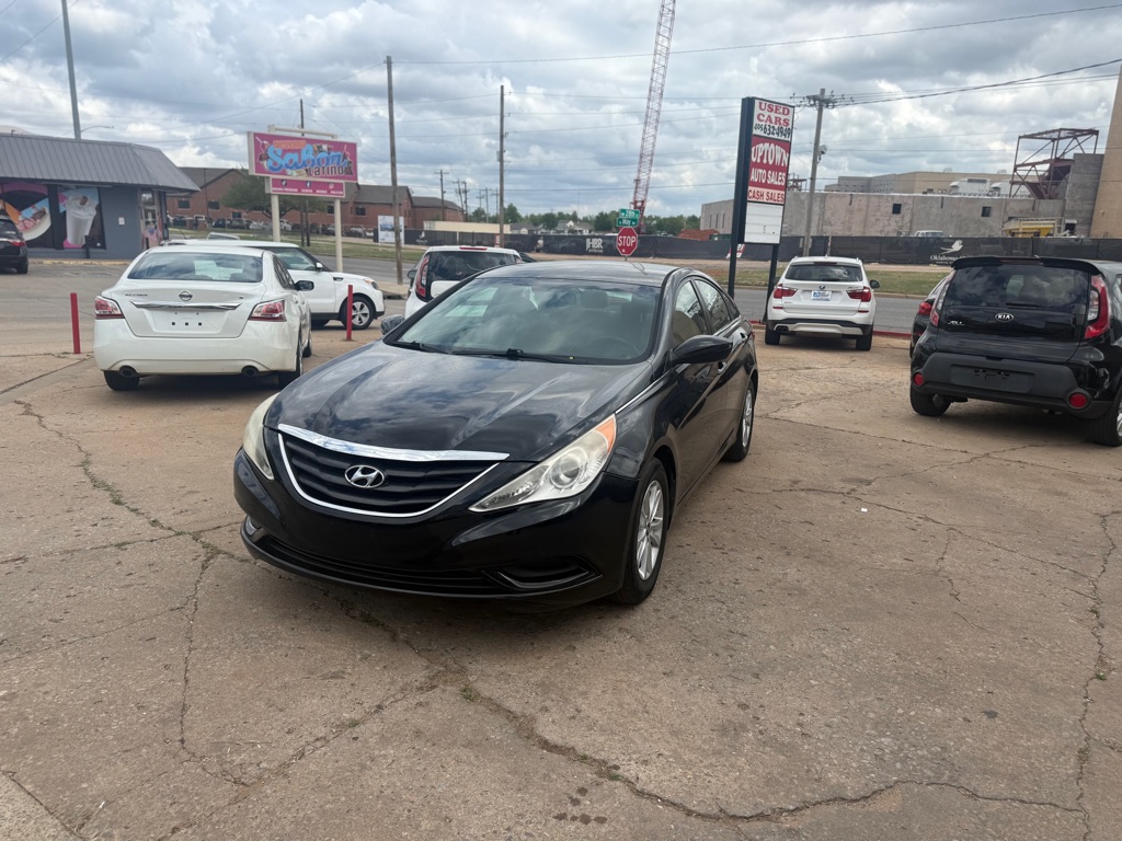 Black 2012 Hyundai Sonata GLS FWD Sedan Front-Wheel Drive Automatic