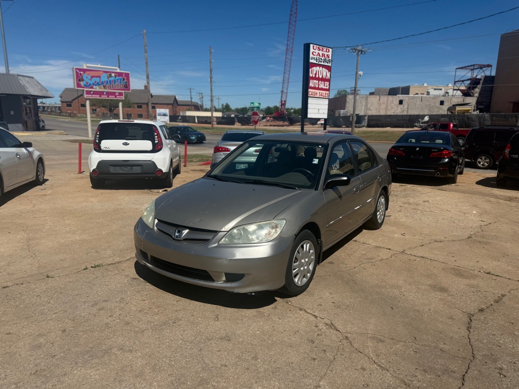 Brown (TAN) 2004 Honda Civic LX Sedan Front-Wheel Drive Automatic