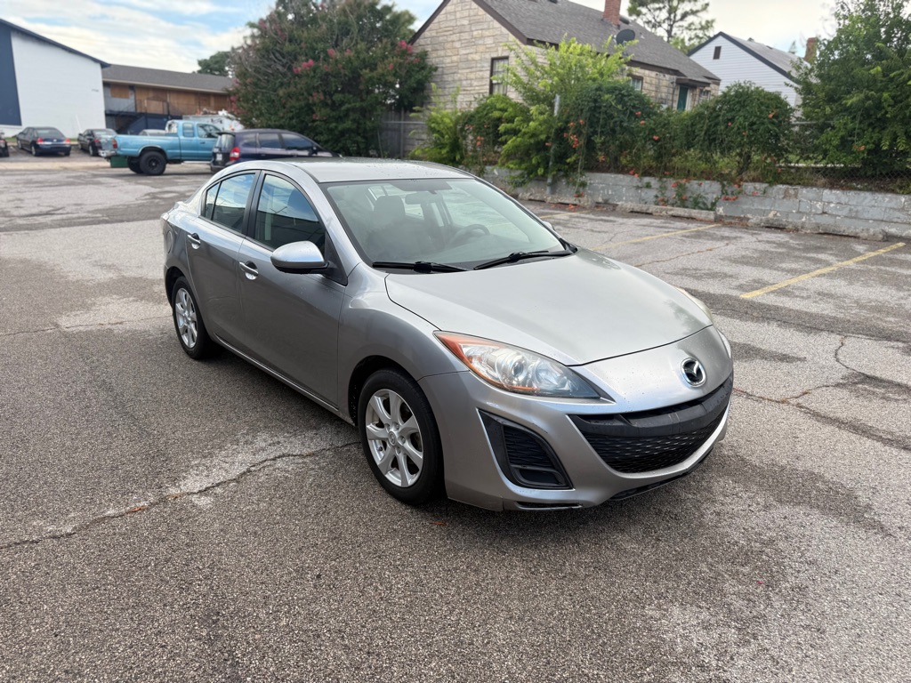 Silver 2011 Mazda MAZDA3 Sedan Front-Wheel Drive Automatic