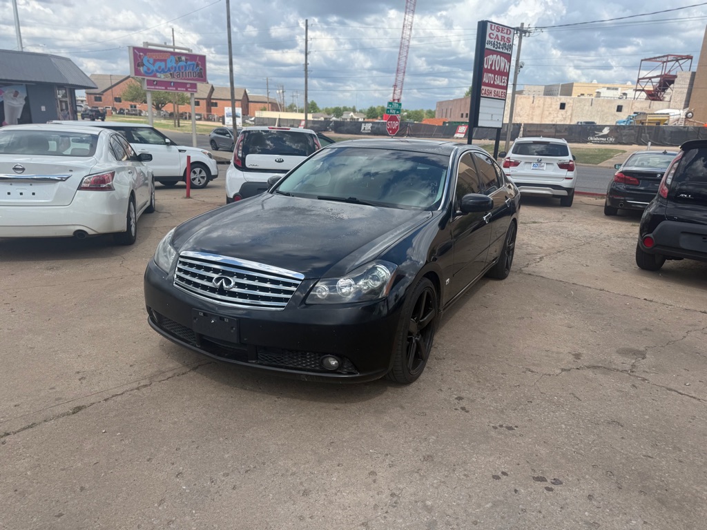 Black 2006 INFINITI M45 RWD Sedan Rear-Wheel Drive Automatic