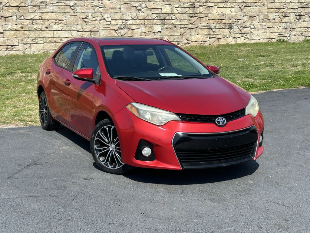 Red (MAROON) 2014 Toyota Corolla L Sedan Front-Wheel Drive Automatic