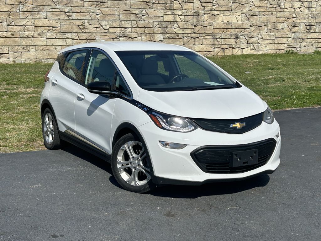 White 2017 Chevrolet Bolt EV LT FWD Hatchback Front-Wheel Drive Continuously Variable Transmission