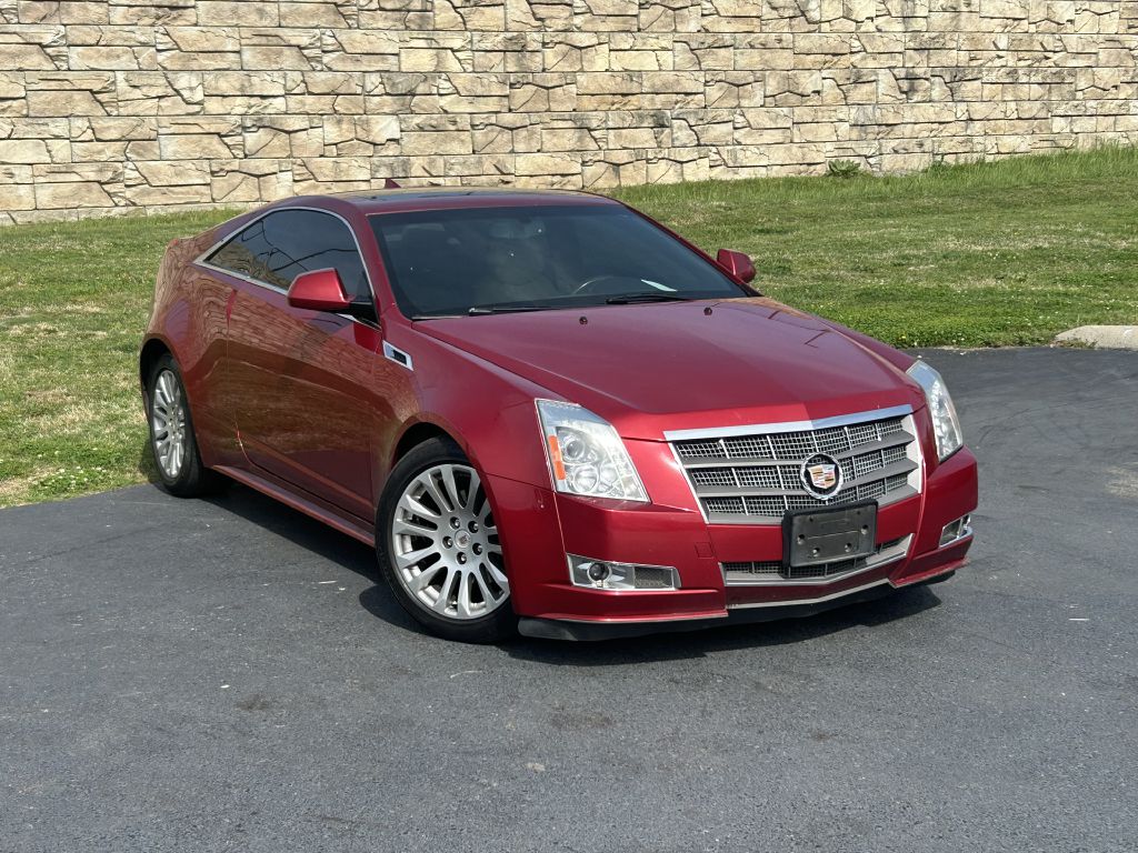 Red 2011 Cadillac CTS Coupe 3.6L Premium AWD Coupe All-Wheel Drive Automatic