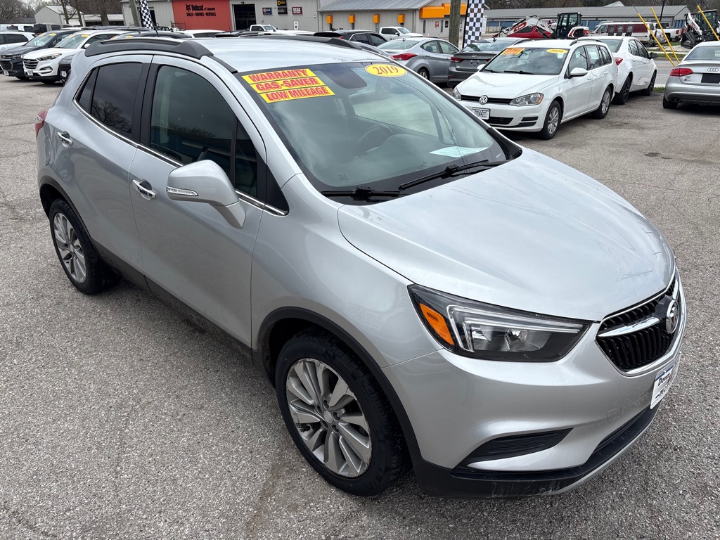 Silver 2019 Buick Encore Preferred FWD SUV / Crossover Front-Wheel Drive Automatic