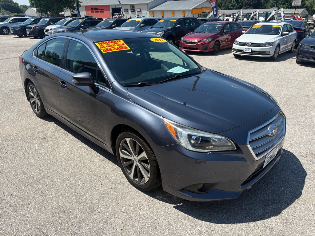 Gray 2017 Subaru Legacy Sedan All-Wheel Drive Continuously Variable Transmission