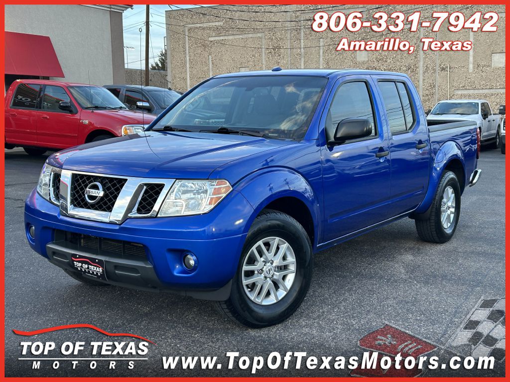 Blue 2014 Nissan Frontier Pickup Truck 4X2 Automatic