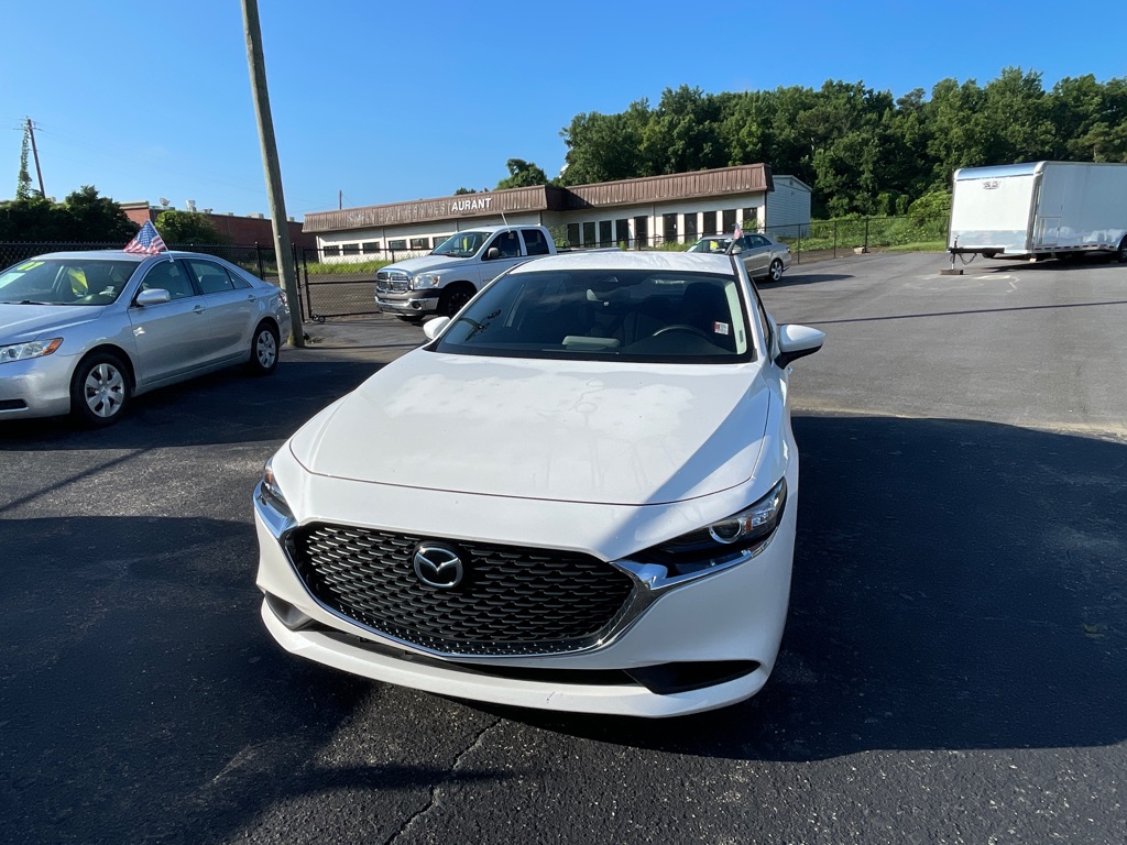 WHTE 2021 Mazda MAZDA3 Sedan Front-Wheel Drive Automatic