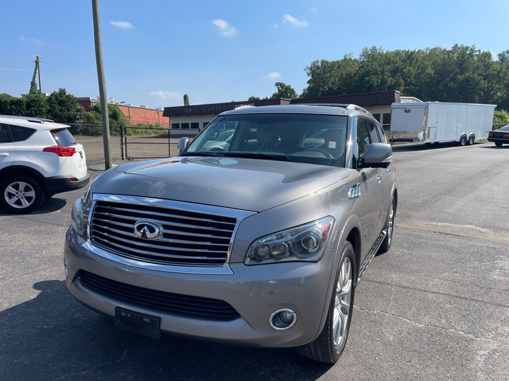 Gray 2012 INFINITI QX56 SUV / Crossover 4X2 Automatic
