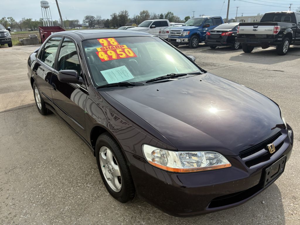 1998 Honda Accord EX V6 Sedan Front-Wheel Drive Automatic