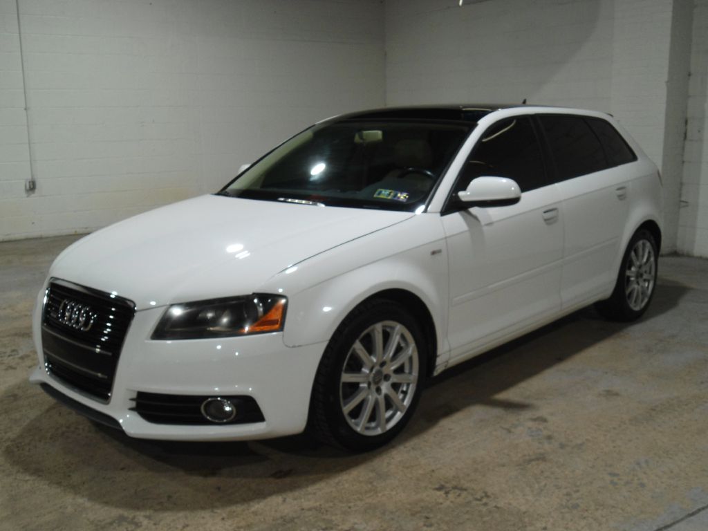 White 2013 Audi A3 Wagon All-Wheel Drive Automatic