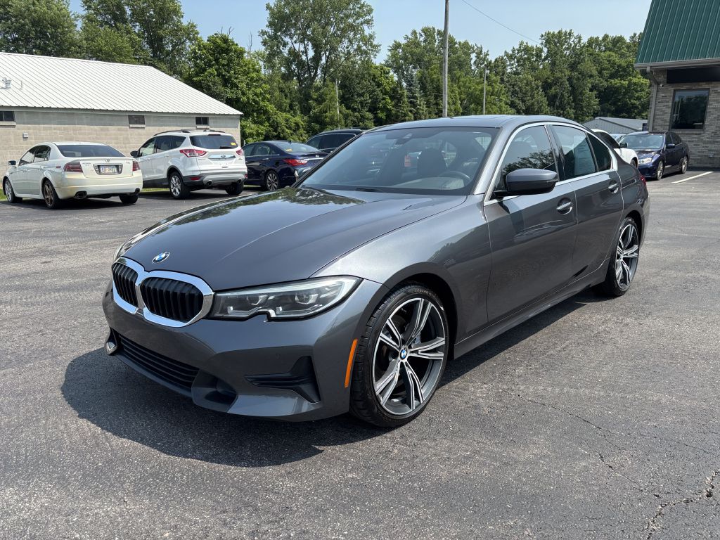 Gray 2021 BMW 3 Series Sedan Rear-Wheel Drive Automatic