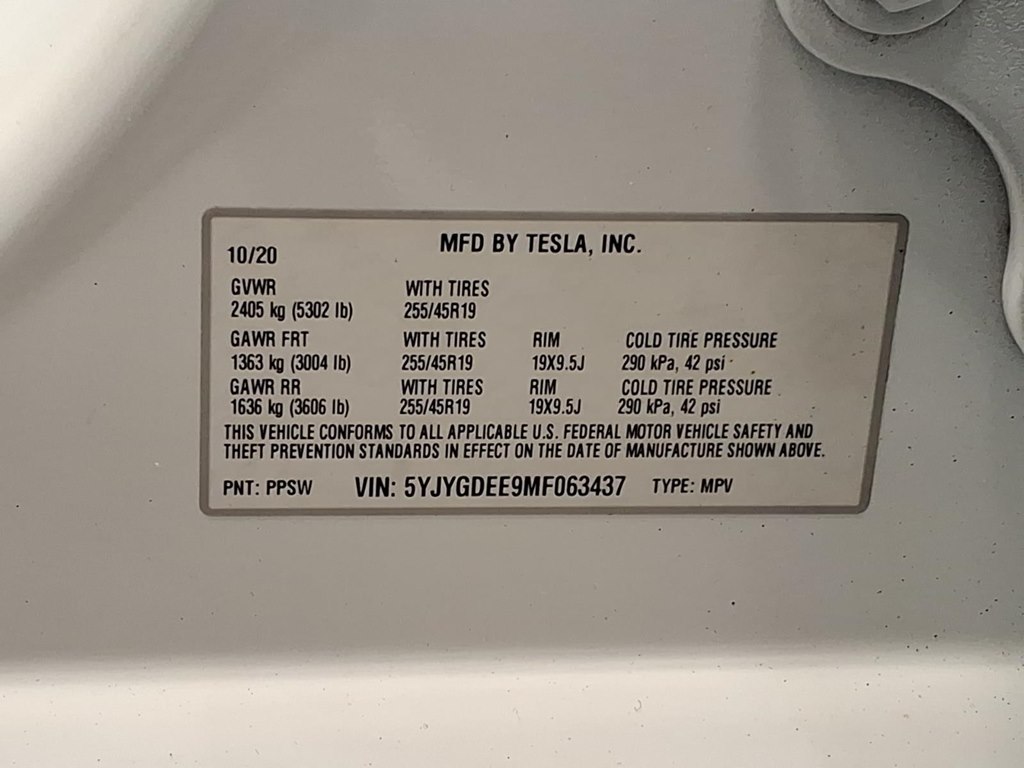 Photo 21 of this TESLA MODEL Y