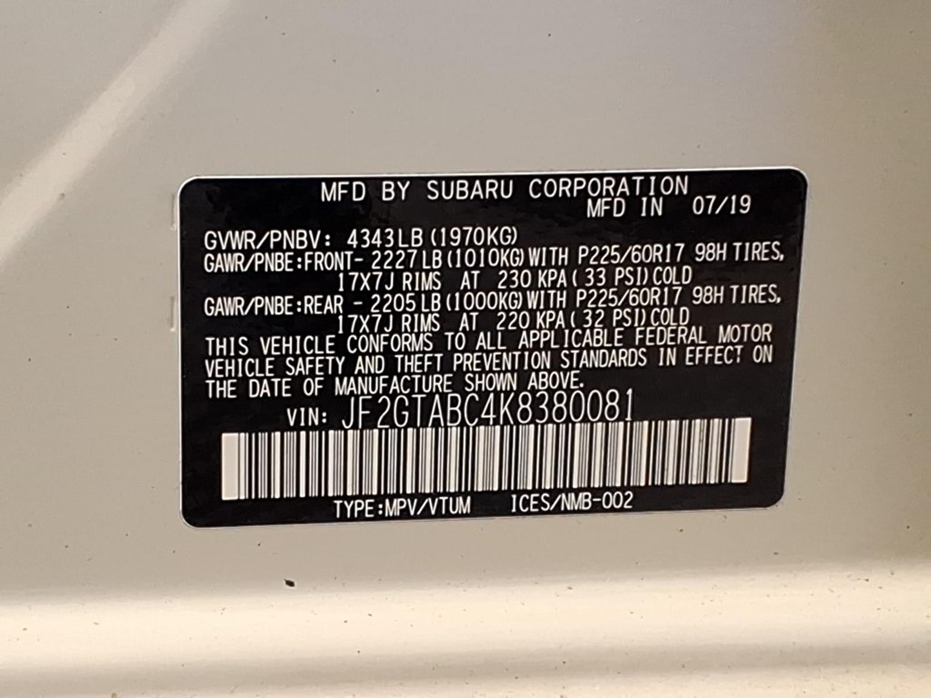 Photo 21 of this SUBARU CROSSTREK
