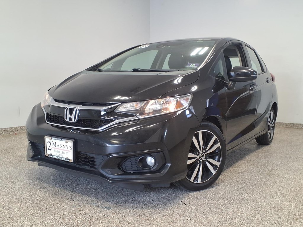 Black (BLK) 2018 Honda Fit EX-L with Navi Hatchback Front-Wheel Drive Continuously Variable Transmission