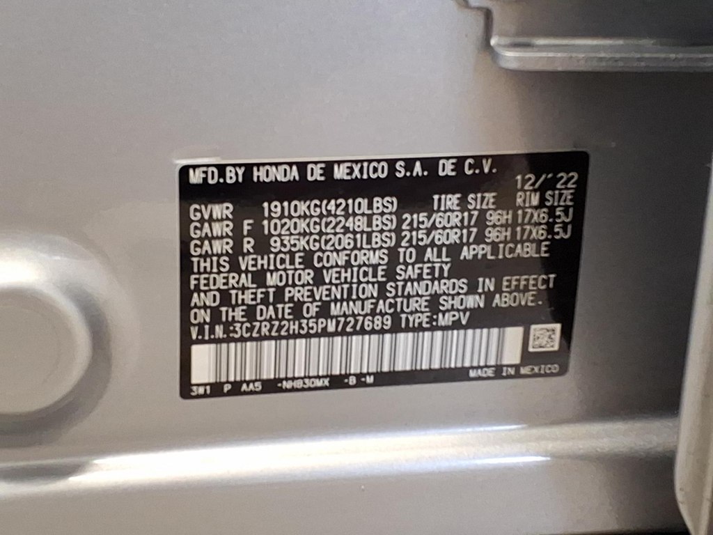 Photo 21 of this HONDA HR-V