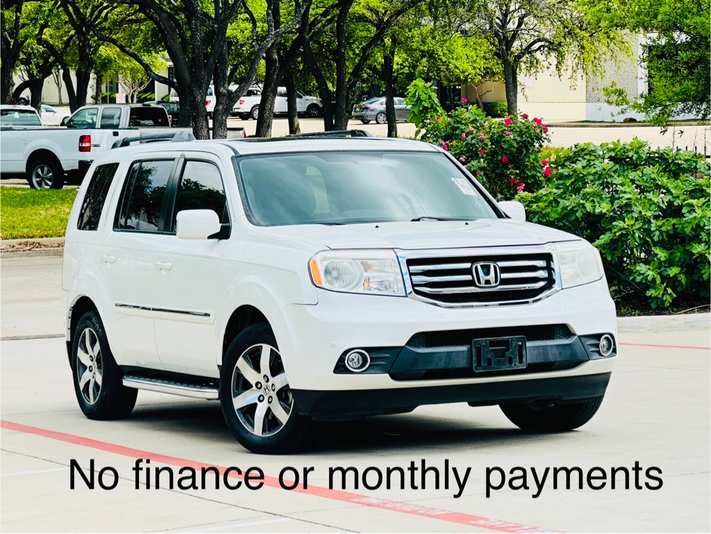 White 2013 Honda Pilot Touring SUV / Crossover Front-Wheel Drive Automatic