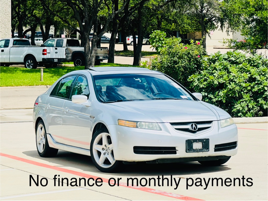 Silver 2005 Acura TL Sedan Front-Wheel Drive Automatic