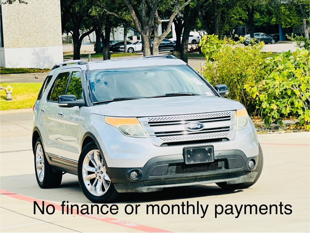Silver 2013 Ford Explorer SUV / Crossover Front-Wheel Drive Automatic