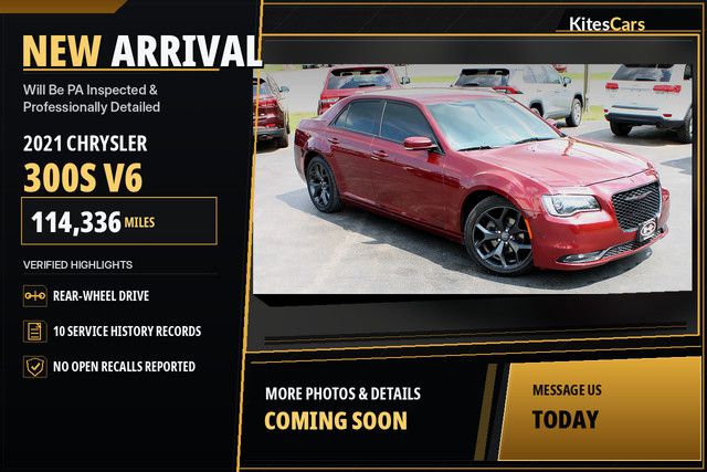 2021 Chrysler 300 S V6 RWD