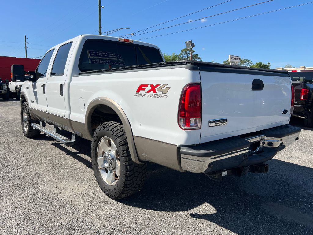 2007 FORD F250 in JACKSONVILLE FL at DUVAL CARS LLC, WHITE ...