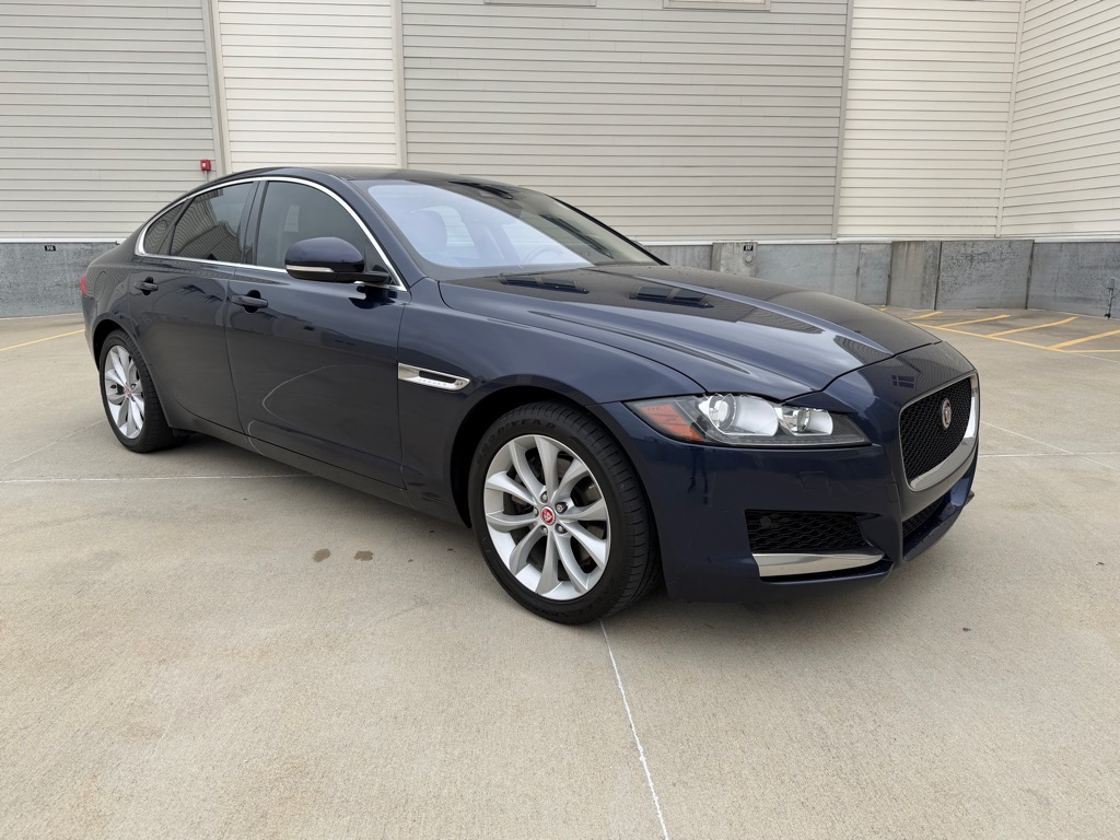 Blue 2018 Jaguar XF 25t Premium AWD Sedan All-Wheel Drive Automatic
