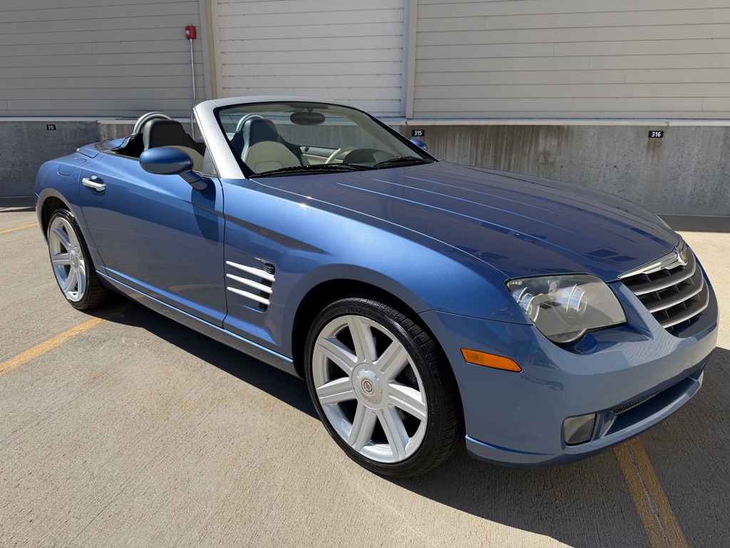 Blue 2006 Chrysler Crossfire Limited Roadster RWD Convertible Rear-Wheel Drive Automatic