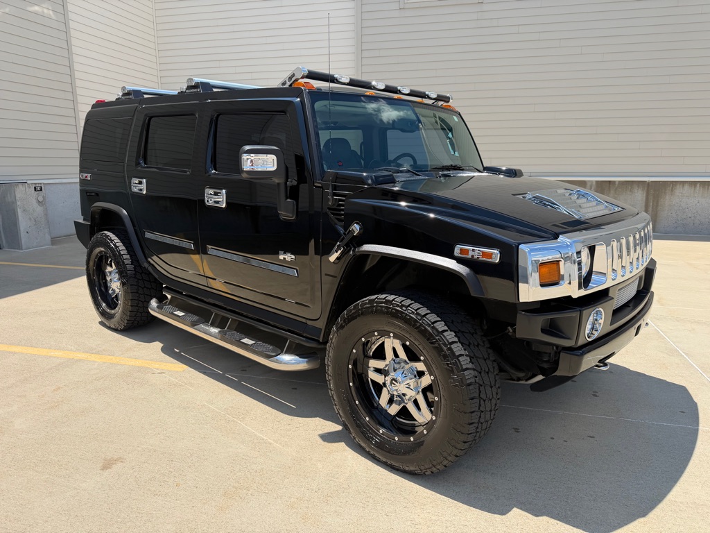 Black 2004 Hummer H2 SUV / Crossover Four-Wheel Drive Automatic