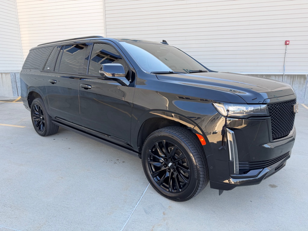 Black 2023 Cadillac Escalade ESV SUV / Crossover Four-Wheel Drive Automatic