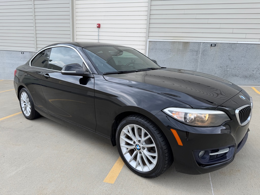 Black 2016 BMW 2 Series Coupe Rear-Wheel Drive Automatic