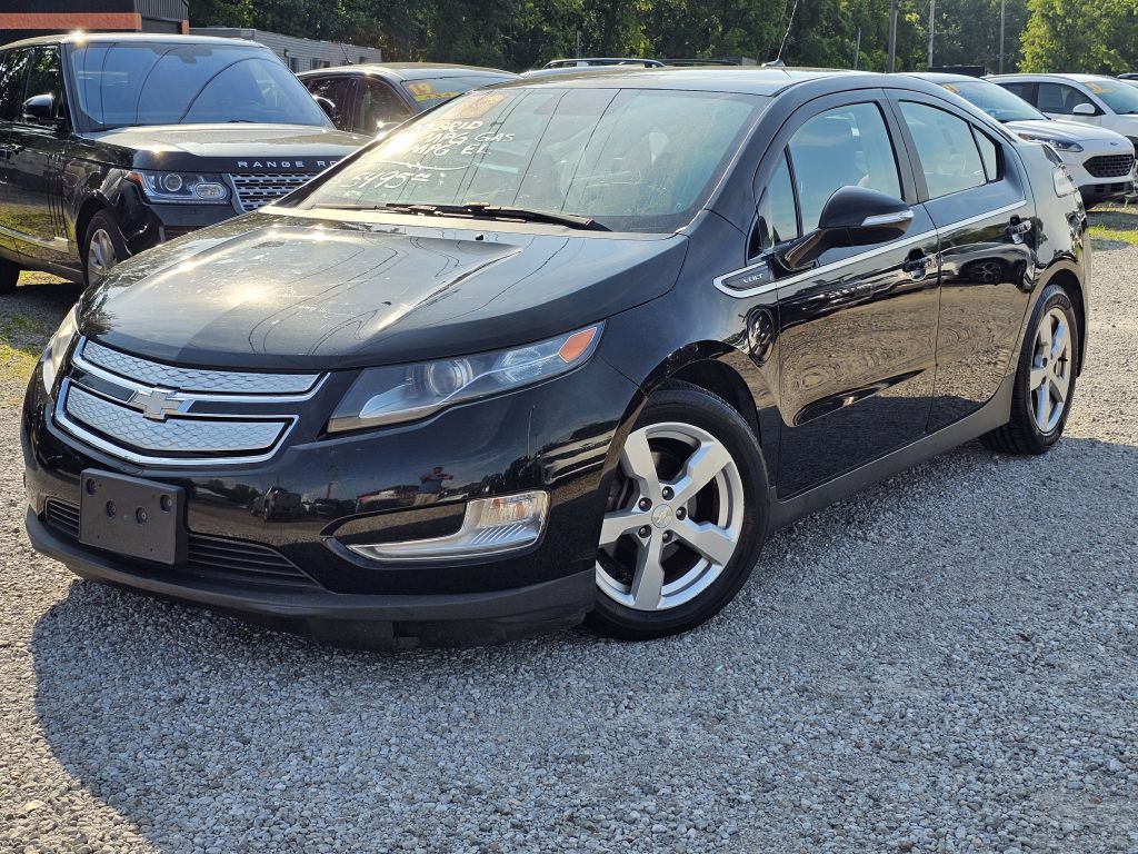 Black 2013 Chevrolet Volt Hatchback Front-Wheel Drive Automatic