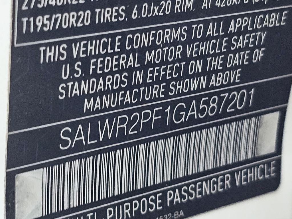 Photo 36 of this LAND ROVER RANGE ROVER SPO