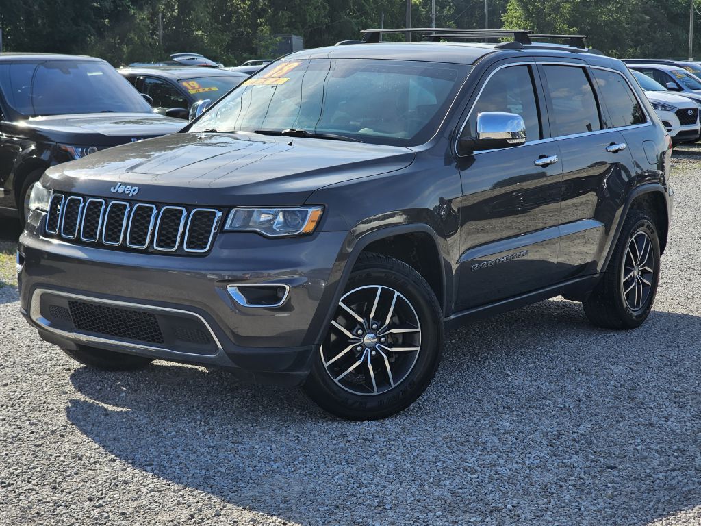 Gray 2018 Jeep Grand Cherokee SUV / Crossover Four-Wheel Drive Automatic