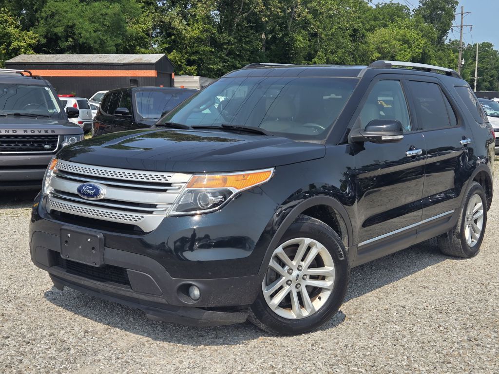 Black 2014 Ford Explorer SUV / Crossover Front-Wheel Drive Automatic