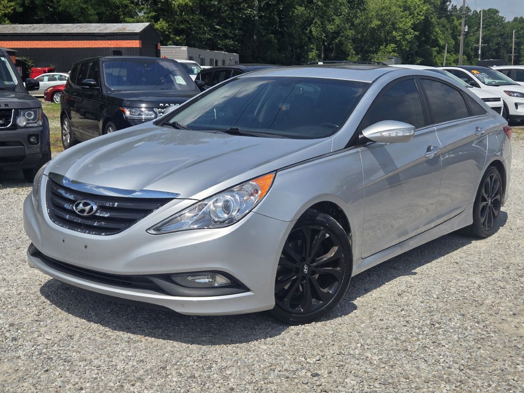 Silver 2014 Hyundai Sonata Sedan Front-Wheel Drive Automatic