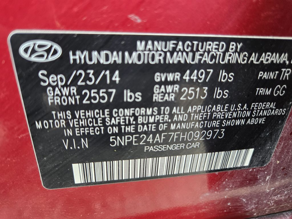 Photo 26 of this HYUNDAI SONATA
