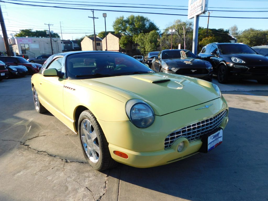 Used Car 2002 Ford Thunderbird  Convertible Rear Wheel Drive For Sale Under $15,000 In San Antonio, Texas