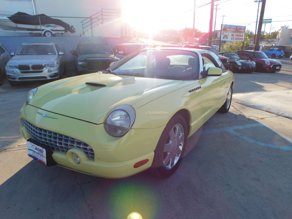 Used Car 2002 Ford Thunderbird  Convertible Rear Wheel Drive For Sale Under $15,000 In San Antonio, Texas