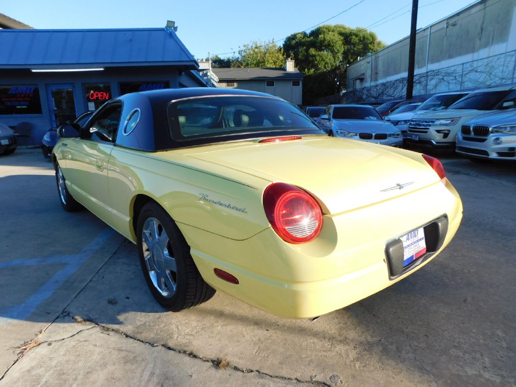 Used Car 2002 Ford Thunderbird  Convertible Rear Wheel Drive For Sale Under $15,000 In San Antonio, Texas