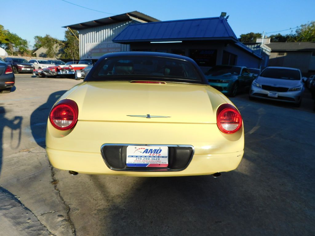 Used Car 2002 Ford Thunderbird  Convertible Rear Wheel Drive For Sale Under $15,000 In San Antonio, Texas