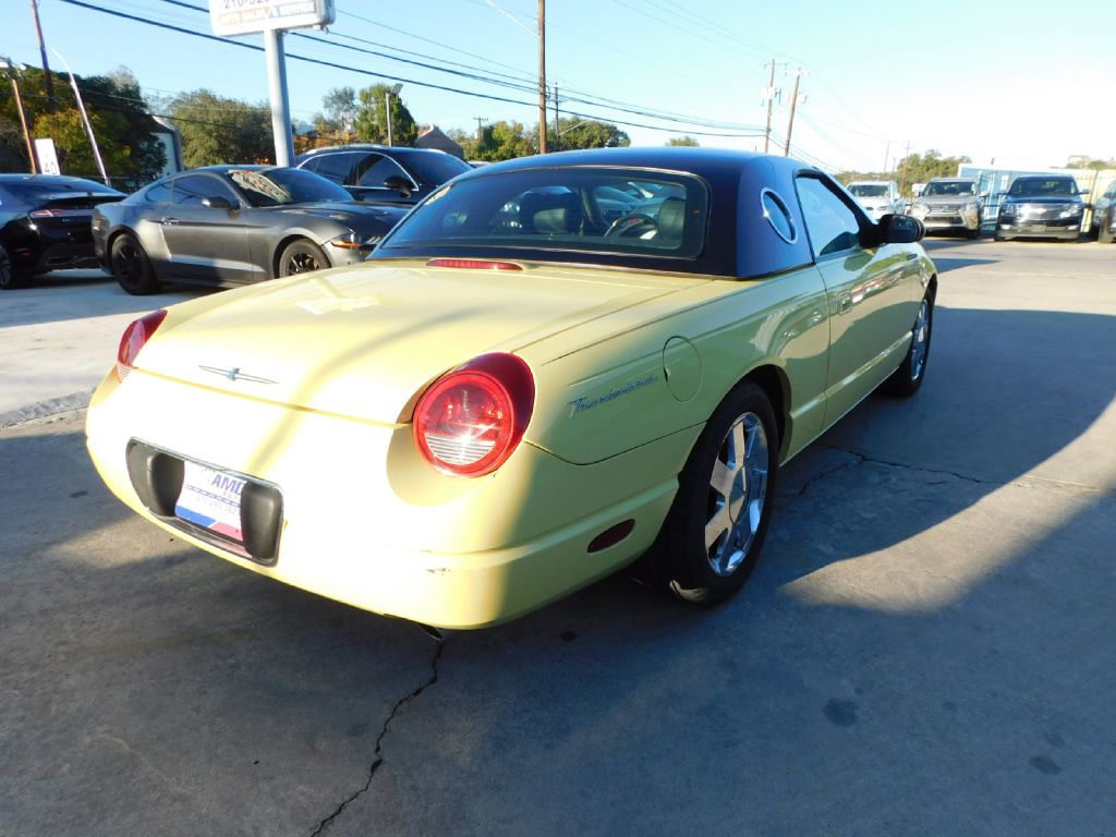 Used Car 2002 Ford Thunderbird  Convertible Rear Wheel Drive For Sale Under $15,000 In San Antonio, Texas