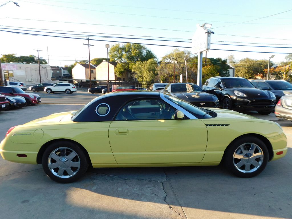 Used Car 2002 Ford Thunderbird  Convertible Rear Wheel Drive For Sale Under $15,000 In San Antonio, Texas