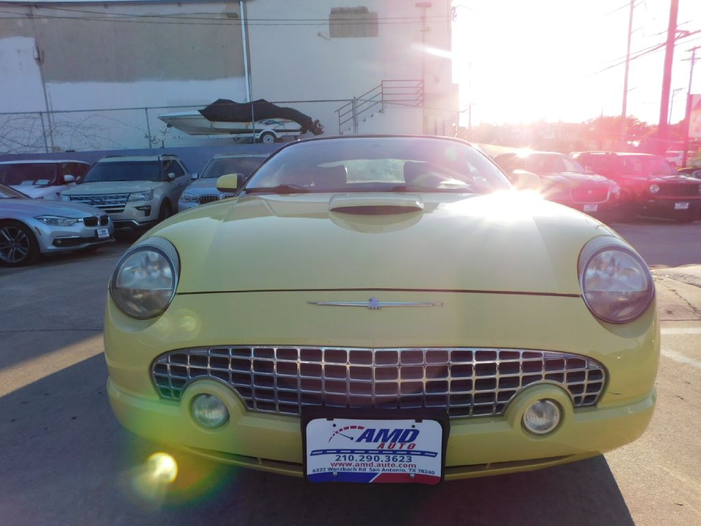 Used Car 2002 Ford Thunderbird  Convertible Rear Wheel Drive For Sale Under $15,000 In San Antonio, Texas