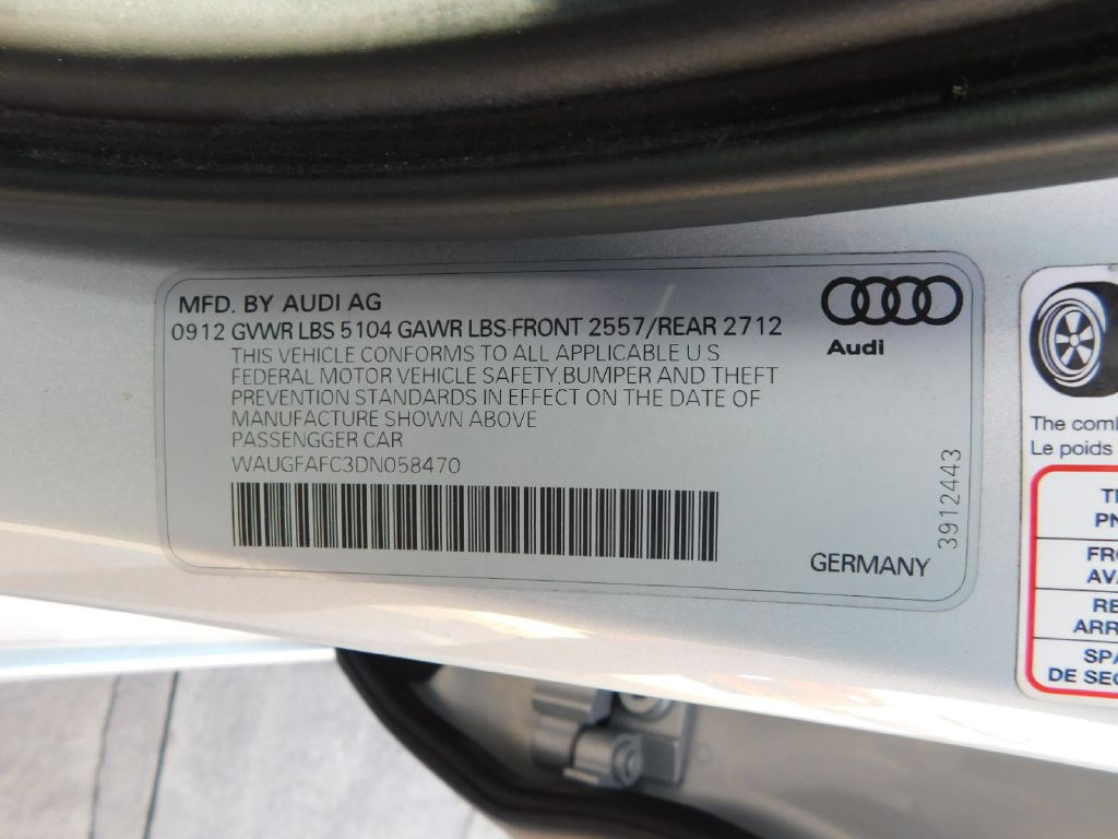 Used Car 2013 Audi A6  Premium Plus For Sale Under $10,000 In San Antonio, Texas