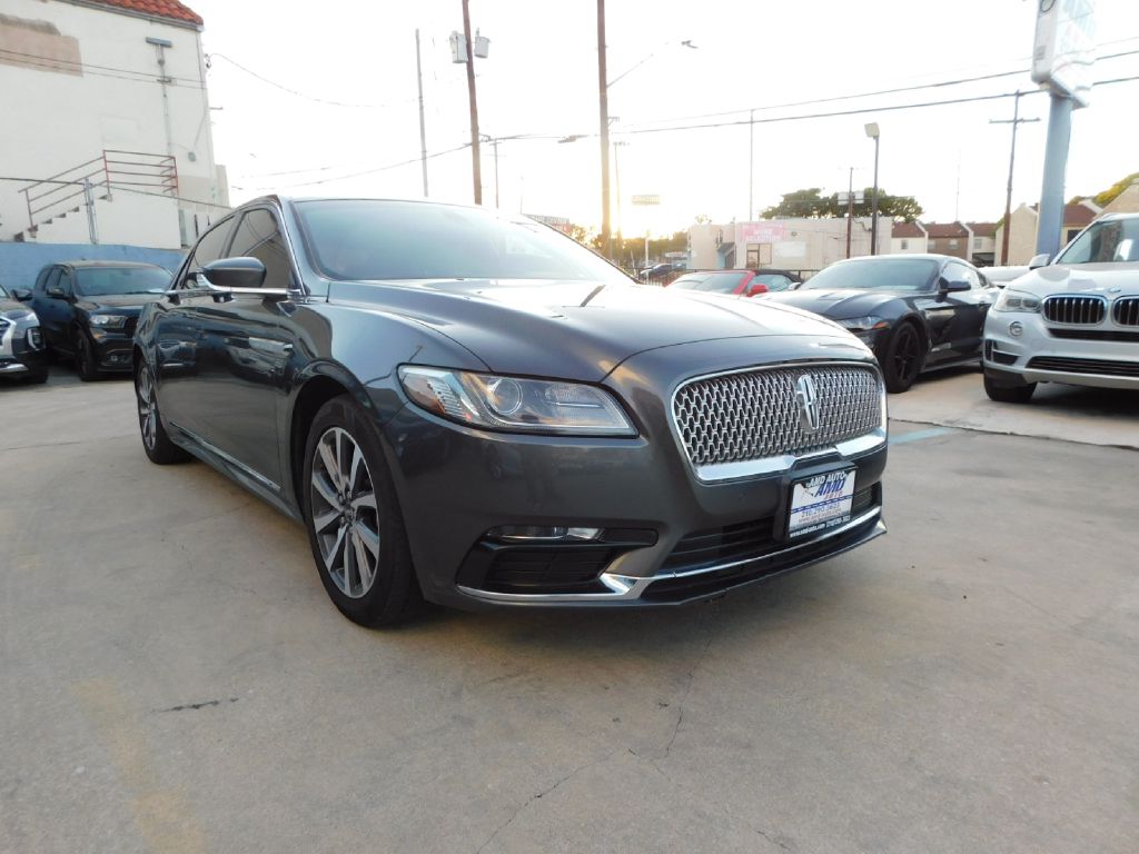 Used Car 2017 Lincoln Continental  Premiere For Sale Under $15,000 In San Antonio, Texas
