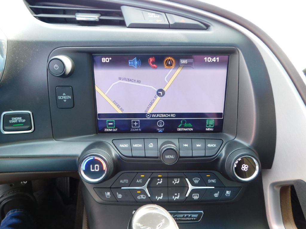 Used Car 2015 Chevrolet Corvette  Stingray Z51 3lt For Sale Under $50,000 In San Antonio, Texas